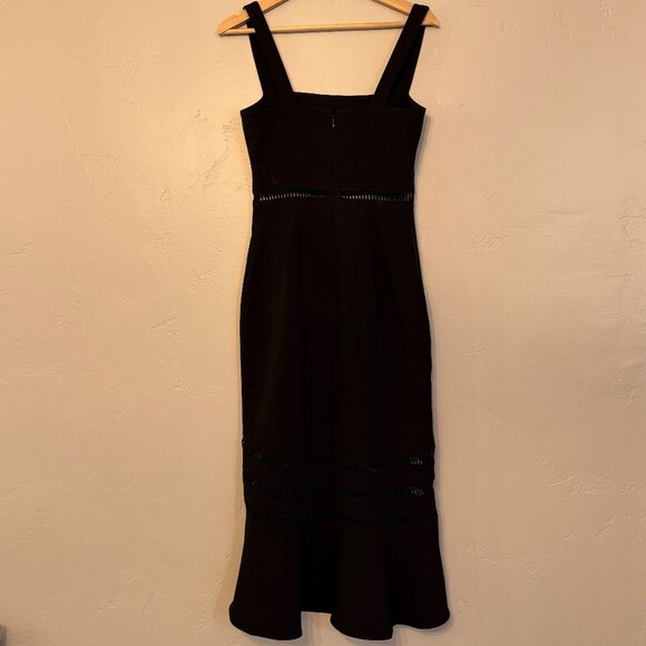 Finders Sangria Black Midi Dress Size Small - Picture 5 of 7